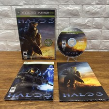 Halo 3 (Microsoft Xbox 360, 2007) na caixa com pôster testado funcionando frete grátis comprar usado  Enviando para Brazil