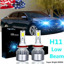 Kit de lâmpada de farol de LED H11 8000K azul para 2006-2013 Chevy Impala QQ95 comprar usado  Enviando para Brazil