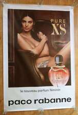 PACO RABANNE Pure XS perfume sexy original GRANDE 6x4 pés BUS SHELTER pôster, usado comprar usado  Enviando para Brazil