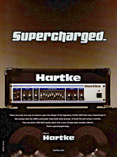 Antigo 2000's HARTKE BASS AMP REVISTA IMPRESSA ANÚNCIO Modelo HA-5500 500w Amplificador Pinup comprar usado  Enviando para Brazil