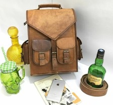 Backpack bag leather for sale  RUGBY