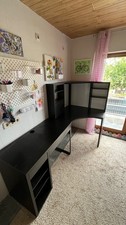 Ikea arbeitstisch schwarz gebraucht kaufen  Saarlouis