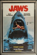 Pôster original do filme turco Tubarão (1975) 28x40 comprar usado  Enviando para Brazil