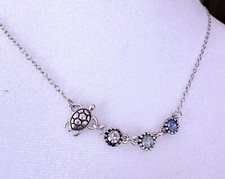 Crystal turtle pendant for sale  Absecon