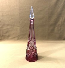Carafe overlay cristal d'occasion  Nancy-