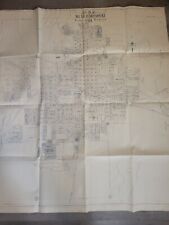 Antique large blueprint for sale  Mexico