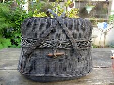 Antique wicker basket d'occasion  Expédié en Belgium