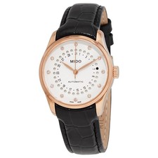 Relógio feminino Mido automático mostrador branco diamante M0242073603600, usado comprar usado  Enviando para Brazil