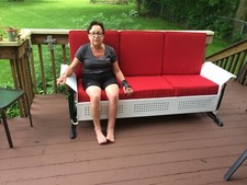Vintage porch glider for sale  Warrenville