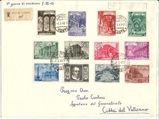 Fdc vaticano basiliche usato  Italia