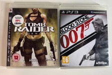 Lote de 2 jogos de PS3 - Tomb Raider Underworld e 007 Blood Stone comprar usado  Enviando para Brazil