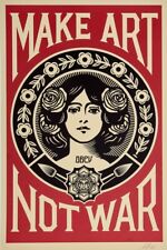 Shepard fairey 2024 usato  Asti