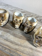 Copos de caveira esqueleto ceifador vintage copo de saquê Japão antigo divertido Halloween, usado comprar usado Copos de caveira esqueleto ceifador vintage copo de saquê Japão antigo divertido Halloween, usado comprar usado  Enviando para Brazil