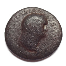 Vespasian roman coin for sale  LEAMINGTON SPA