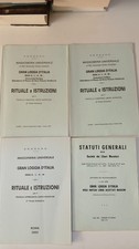 Rituale istruzioni statuti usato  Fano
