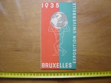 Presentation brochure 1935 d'occasion  Expédié en Belgium