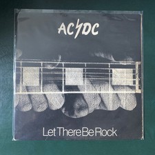 Disco de vinil AC/DC Let There Be Rock LP Alberts Aussie Press Black Label, usado comprar usado  Enviando para Brazil