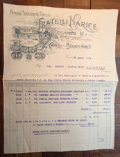 1914 canelli fattura usato  Foggia