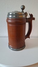 Bierkrug holz walzenkrug gebraucht kaufen  Rettenbach