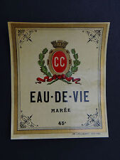 Ancienne étiquette eau d'occasion  Nantes-