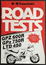 Kawasaki road tests for sale  LEICESTER