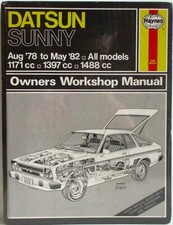 Haynes datsun sunny for sale  HALIFAX
