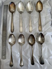Mixed silver spoons for sale  NORTHOLT
