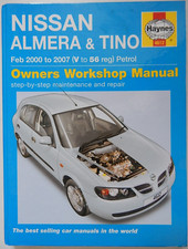 Haynes manual nissan for sale  BILLERICAY