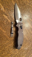 Spyderco manix cruwear for sale  La Center
