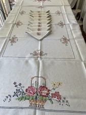 Grande nappe ancienne d'occasion Grande nappe ancienne d'occasion  Carry-le-Rouet