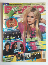 Avril Lavigne 2008 Tokio Hotel Simple Plan Michael Jackson Metallica Poster comprar usado  Enviando para Brazil