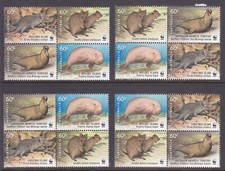 Austrália - 2011 WWF Territórios Conjuntos Emissão Blocos de 4 Todas as Posições MNH MUH, usado comprar usado Austrália - 2011 WWF Territórios Conjuntos Emissão Blocos de 4 Todas as Posições MNH MUH, usado comprar usado  Enviando para Brazil