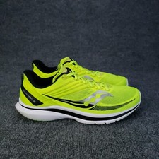 Tênis de corrida Saucony Kinvara 12 masculino tamanho 11 amarelo estrada S20619-87, usado comprar usado  Enviando para Brazil