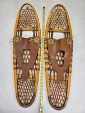 Traditional wooden snowshoes for sale  Depew