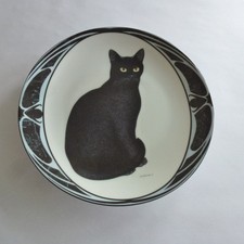 Porzellan wandteller katzen gebraucht kaufen  Stuttgart