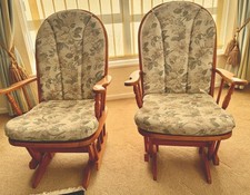 Pair vintage wood for sale  LEEDS