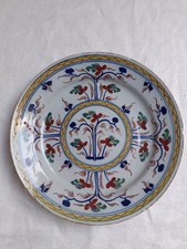 Delft assiette faïence d'occasion  Châteaudun