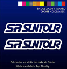 2 x Stickers Vinilo - SR SUNTOUR - Pegatina Vinyl Aufkleber Adesivi - Sticker comprar usado  Enviando para Brazil