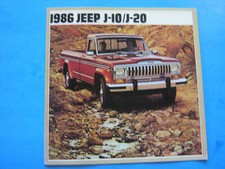 1986 jeep pickup d'occasion  Expédié en Belgium