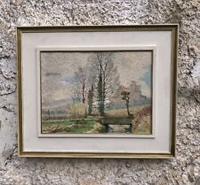Quadro vintage paesaggio usato  Calvizzano