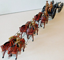Usado, Antigo Chumbo da Grã-Bretanha 1930, Royal Field Artillery Walking, ASO, Conjunto de 10 Peças #144A comprar usado  Enviando para Brazil