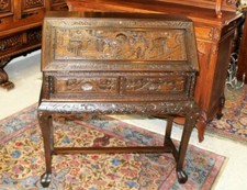 Carved mahogany drop for sale  Spring