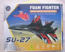 SU-27 FOAM FIGHTER Modelo de Avião de Controle Remoto SEM BATERIA SEM TREM DE POUSO comprar usado  Enviando para Brazil