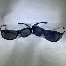 2 gafas de sol protectoras solares para gafas SS policarbonato II negras humo, usado segunda mano  Embacar hacia Argentina