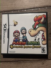 Mario & Luigi: Bowser's Inside Story (Nintendo DS, 2009) CIB COMPLETO comprar usado  Enviando para Brazil