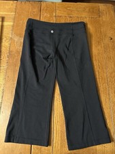 Lululemon black cropped for sale  Bedford