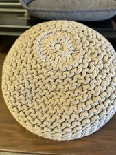 Round pouf ottoman for sale  Billings