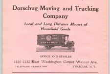 1918 dorschug moving for sale  Moneta