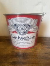 Balde balde de gelo Budweiser metal cerveja dupla face BOM ESTADO comprar usado  Enviando para Brazil