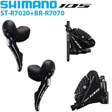 Conjunto de freio a disco hidráulico Shimano 105 ST-R7020/BR-R7070 STI 2x11 velocidades montagem plana comprar usado  Enviando para Brazil